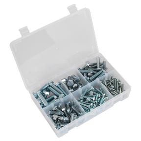 Sealey AB048SS High Tensile Setscrew Assortment M5-M10 150pc
