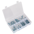 Sealey AB053BH Button Head High Tensile 10.9 Socket Screw Assortment M5-M10 108pc - DIN 912