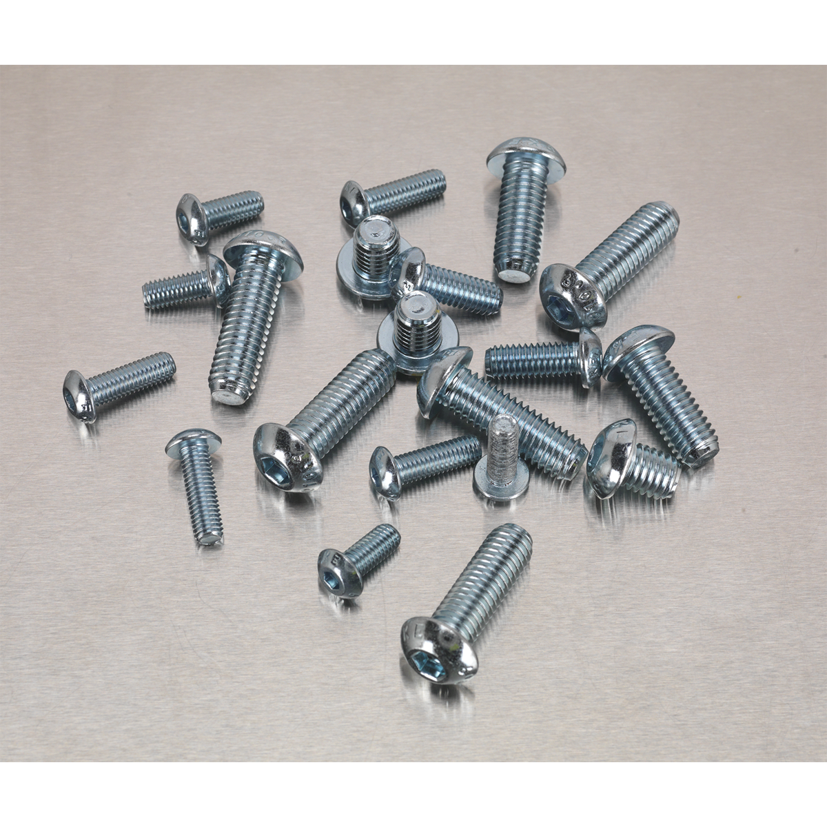 Sealey AB053BH Button Head High Tensile 10.9 Socket Screw Assortment M5-M10 108pc - DIN 912 - additional view 5