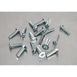 Sealey AB054MS Countersunk & Pan Head Pozi Machine Screw Assortment M5-M8 264pc - additional view 6
