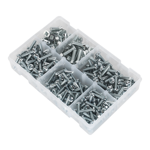 Sealey AB054MS Countersunk & Pan Head Pozi Machine Screw Assortment M5-M8 264pc - additional view 5