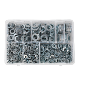 Sealey AB055WA Flat Washer Assortment M5-M16 Form A 1070pc - additional view 2