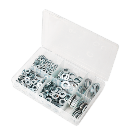 Sealey AB056WC Flat Washer Assortment M6-M24 Form C 495pc - additional view 2