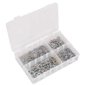 Sealey AB057LW Internal Serrated Lock Washer Assortment M5-M10 1000pc