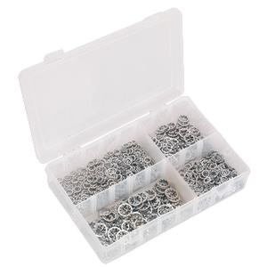 Sealey AB057LW Internal Serrated Lock Washer Assortment M5-M10 1000pc
