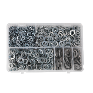 Sealey AB058SW Zinc Plated Spring Washer Assortment M6-M16 1010pc - DIN 127B - additional view 4