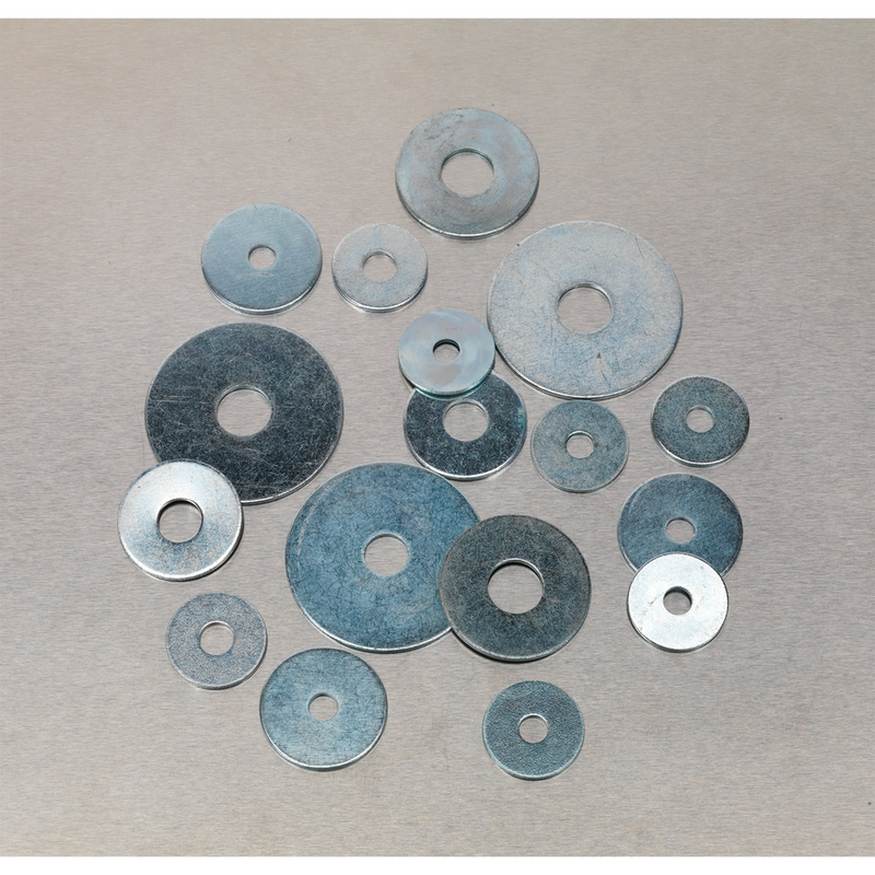 Sealey AB059RW Zinc Plated Repair Washer Assortment M5-M10 240pc - additional view 5