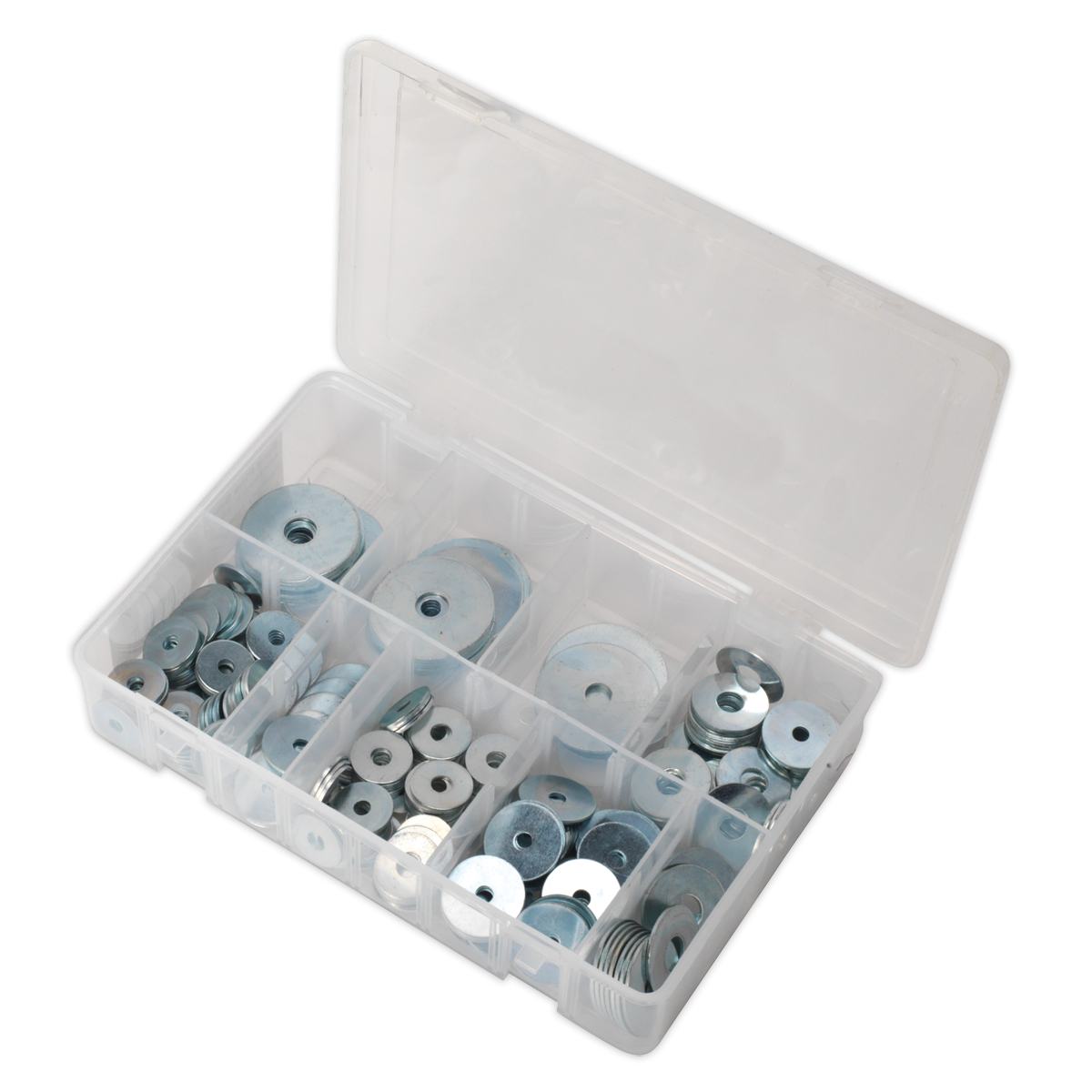 Sealey AB059RW Zinc Plated Repair Washer Assortment M5-M10 240pc - additional view 2
