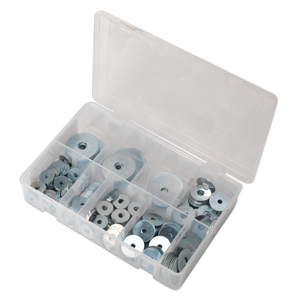 Sealey AB059RW Zinc Plated Repair Washer Assortment M5-M10 240pc - additional view 2