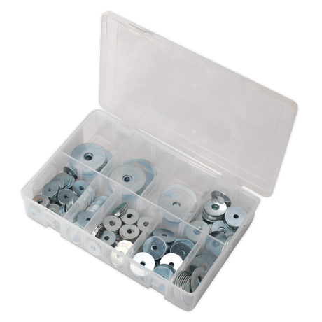 Sealey AB059RW Zinc Plated Repair Washer Assortment M5-M10 240pc - additional view 2