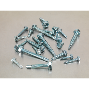 Sealey AB061SDH Zinc Plated Self-Drilling Screw Assortment Hex Head 410pc - additional view 2