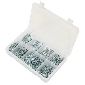 Sealey AB064STPP Zinc Plated Self-Tapping Pan Head Pozi Screw Assortment 305pc - DIN 7981CZ - additional view 3
