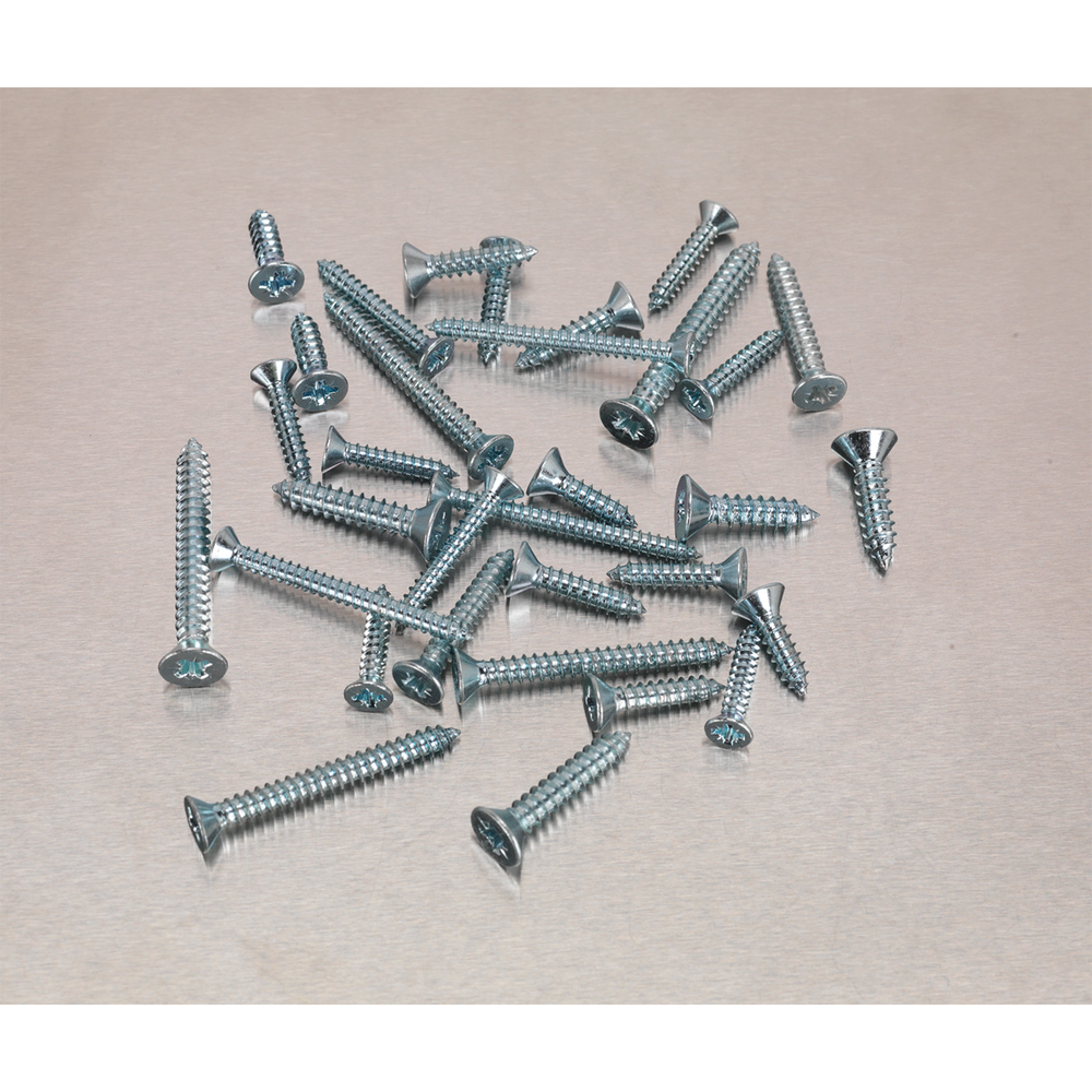 Sealey AB065STCP Zinc Plated Self-Tapping Countersunk Pozi Screw Assortment 600pc - additional view 2