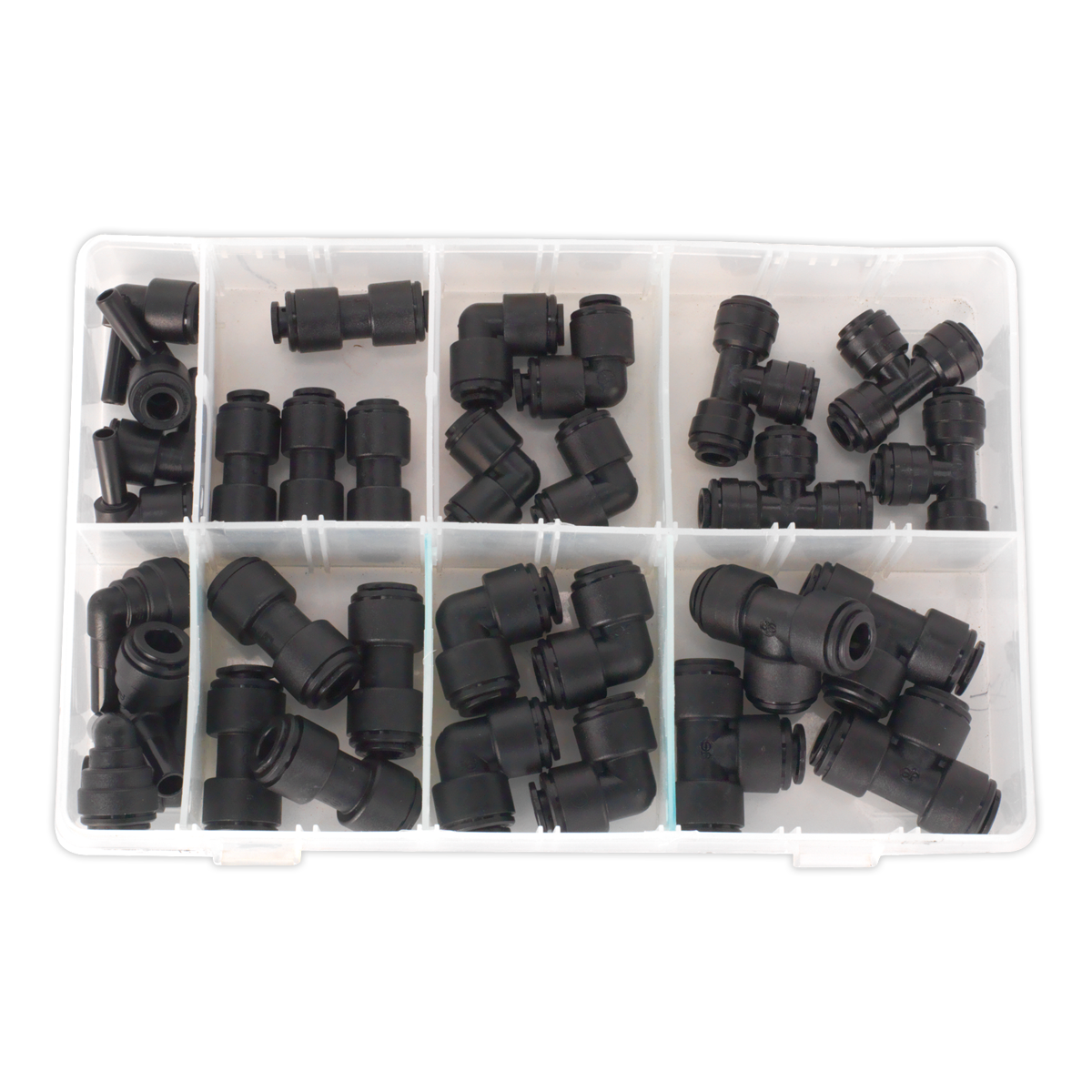 Sealey AB069JG John Guest® Coupling Assortment 6 & 8mm 32pc - additional view 3