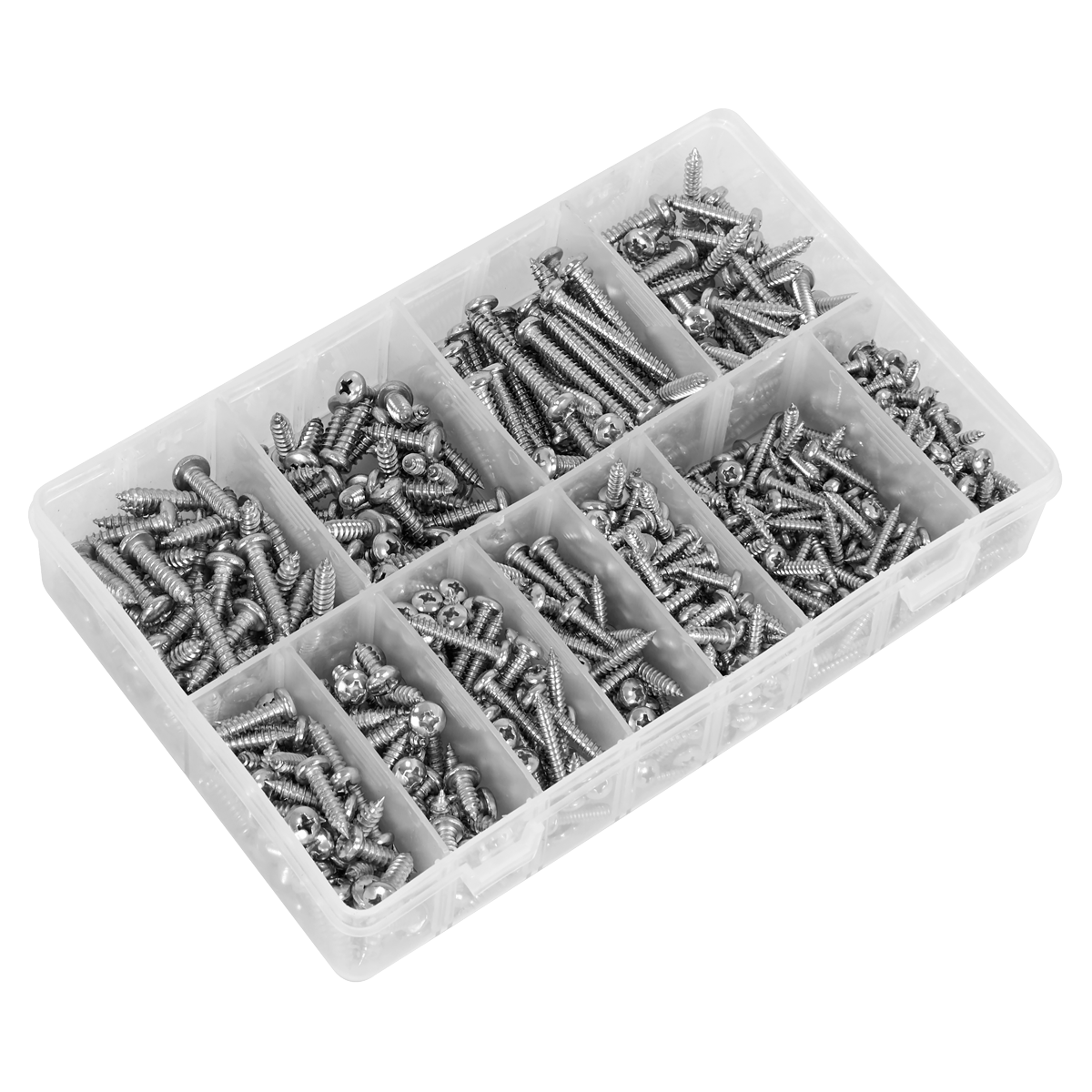 Sealey AB0700SSST Stainless Steel Self-Tapping Screw Assortment 700pc - additional view 5