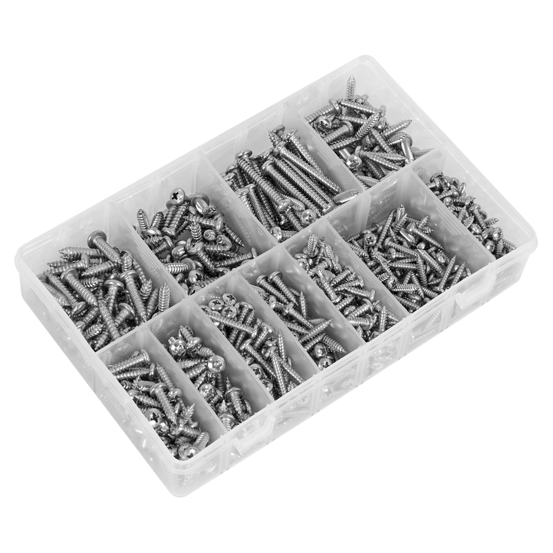 Sealey AB0700SSST Stainless Steel Self-Tapping Screw Assortment 700pc - additional view 5