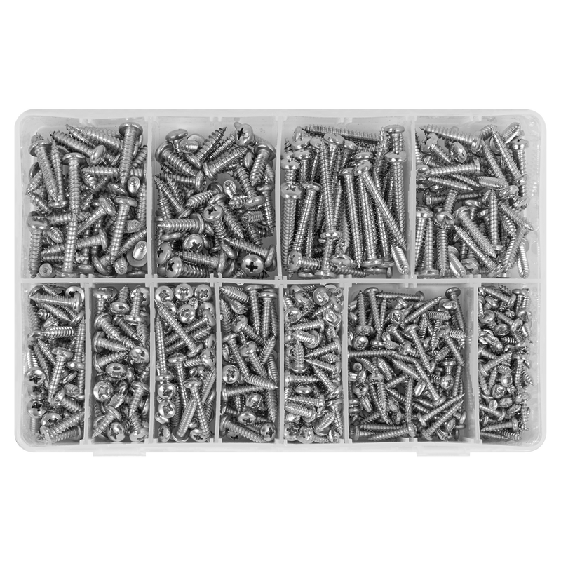Sealey AB0700SSST Stainless Steel Self-Tapping Screw Assortment 700pc - additional view 4