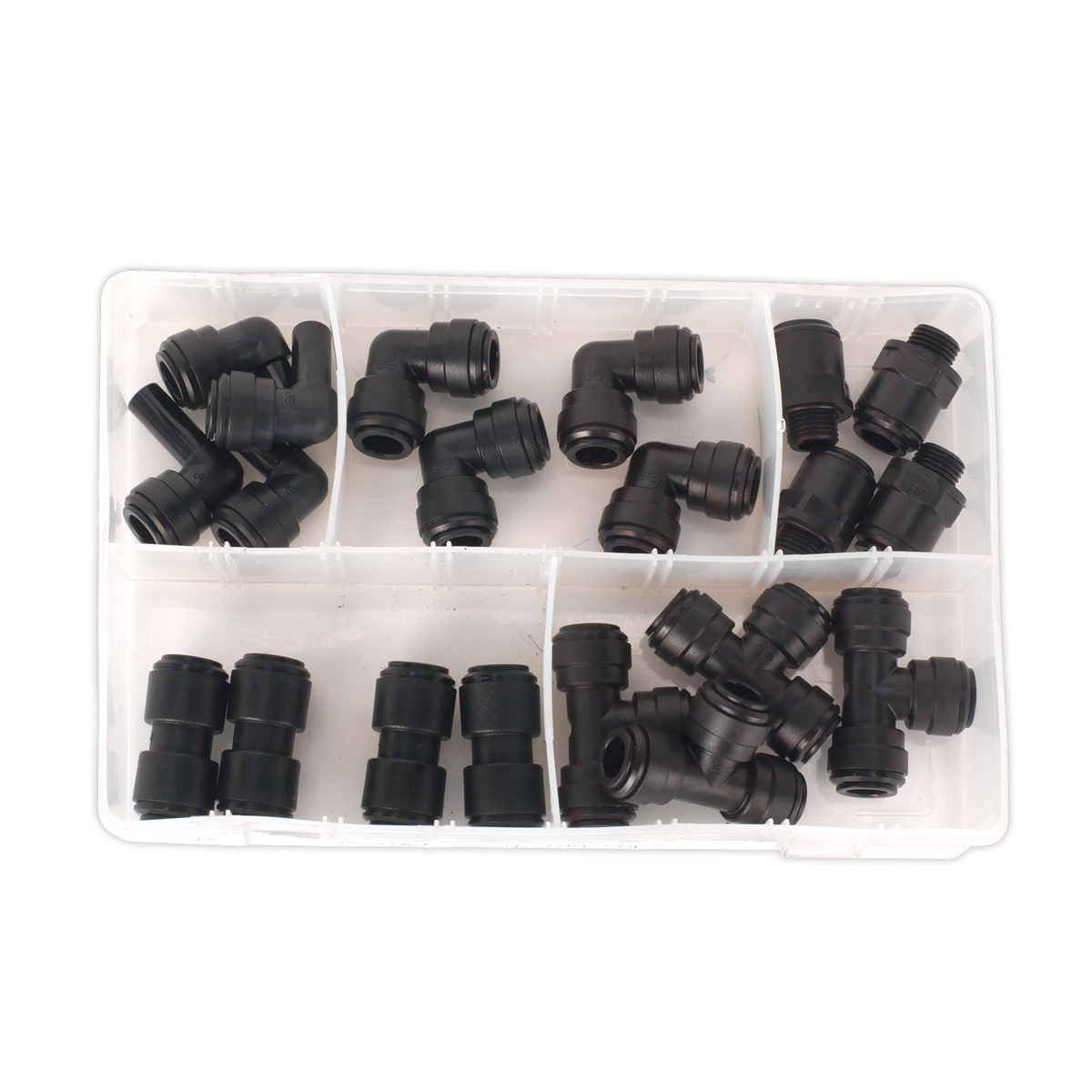 Sealey AB070JG John Guest® Coupling Assortment 10mm 20pc - additional view 2