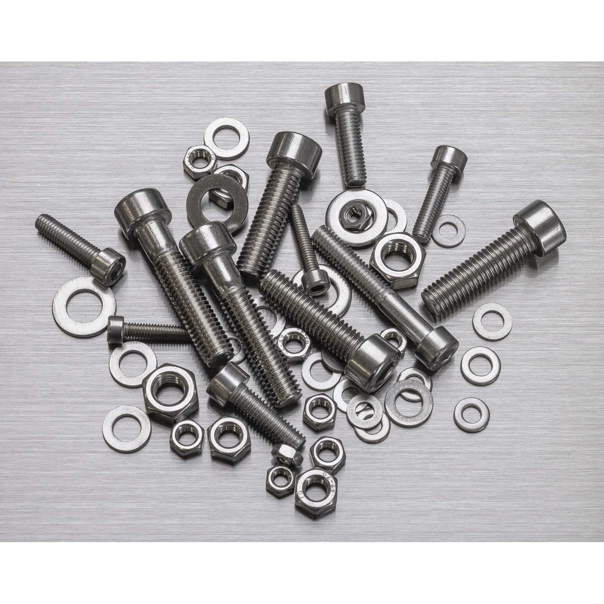 Sealey AB0710SS Stainless Steel Hex Socket Bolt, Washer & Nut Assortment 710pcs - additional view 7