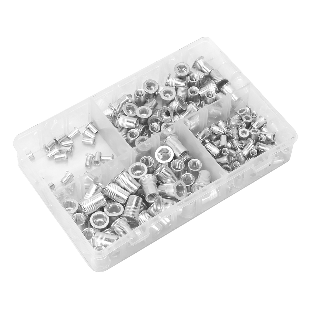 Sealey AB073TI Threaded Insert (Rivet Nut) Splined Assortment M4-M8 200pc - additional view 4