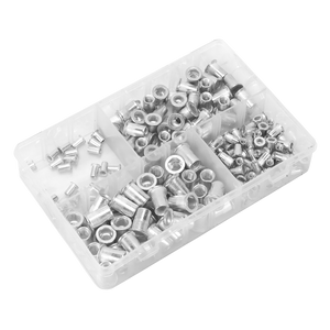Sealey AB073TI Threaded Insert (Rivet Nut) Splined Assortment M4-M8 200pc - additional view 4