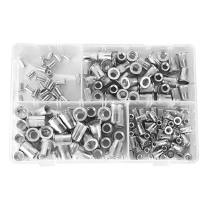 Sealey AB073TI Threaded Insert (Rivet Nut) Splined Assortment M4-M8 200pc - additional view 3