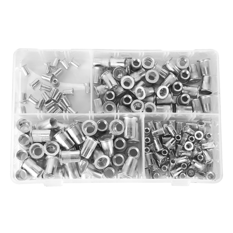 Sealey AB073TI Threaded Insert (Rivet Nut) Splined Assortment M4-M8 200pc - additional view 3