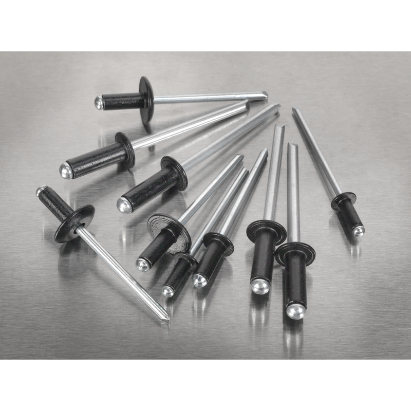 Sealey AB074BR Black Anodised Rivet Assortment 200pc - additional view 6