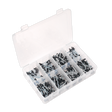 Sealey AB074BR Black Anodised Rivet Assortment 200pc