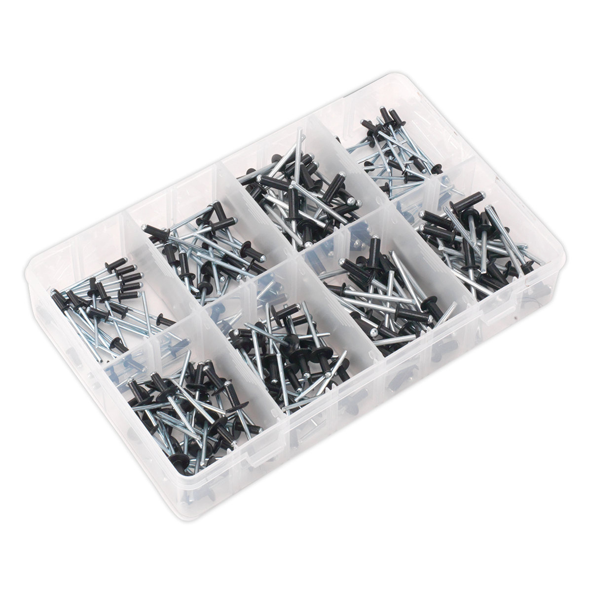 Sealey AB074BR Black Anodised Rivet Assortment 200pc - additional view 4