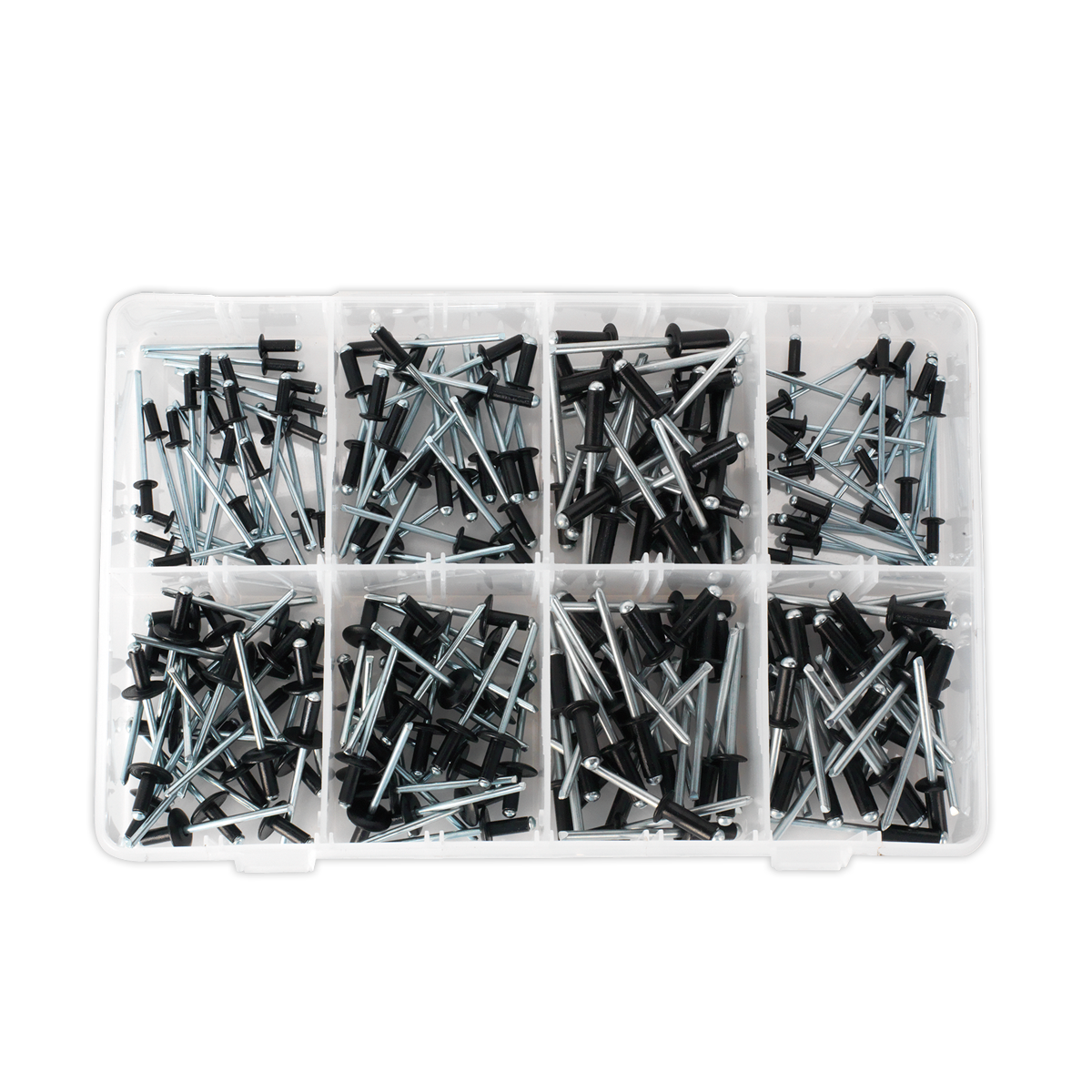 Sealey AB074BR Black Anodised Rivet Assortment 200pc - additional view 3