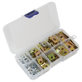 Sealey AB074SN Spire Nut Assortment 74pc