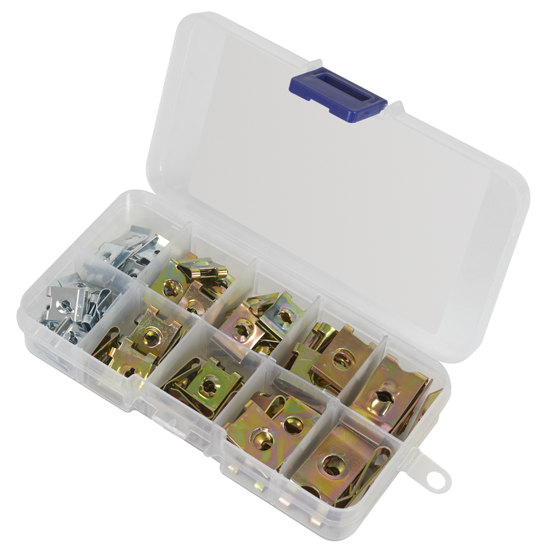 Sealey AB074SN Spire Nut Assortment 74pc - additional view 3