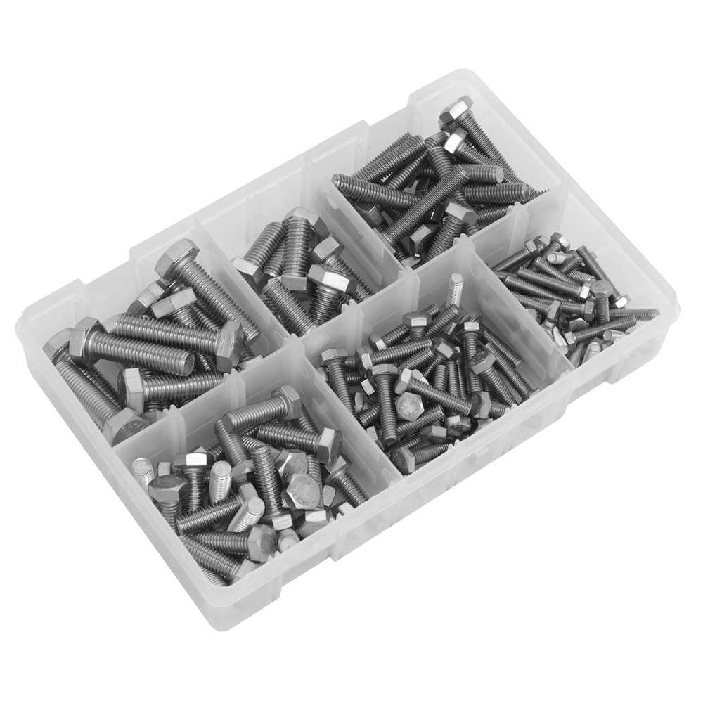 Sealey AB078SS Stainless Steel Setscrew Assortment M5-M10 150pc - additional view 5