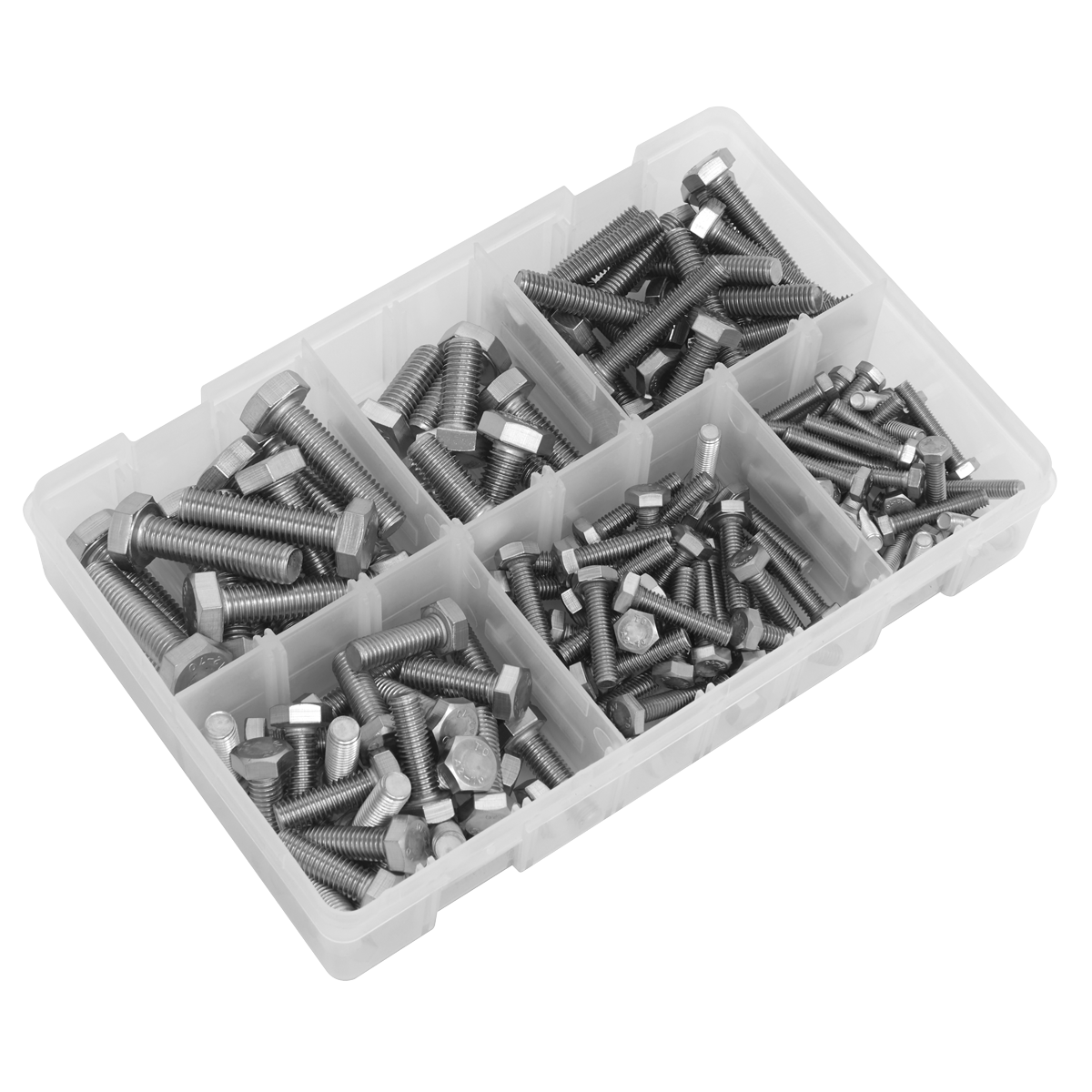 Sealey AB078SS Stainless Steel Setscrew Assortment M5-M10 150pc - additional view 5