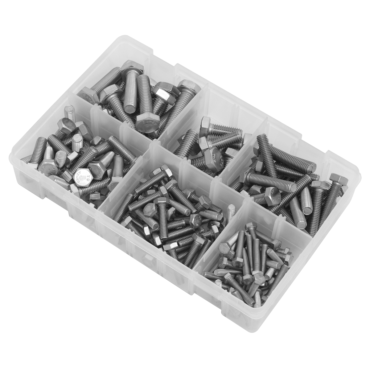 Sealey AB078SS Stainless Steel Setscrew Assortment M5-M10 150pc - additional view 4