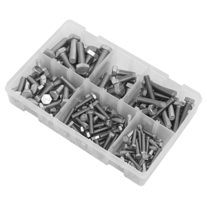 Sealey AB078SS Stainless Steel Setscrew Assortment M5-M10 150pc - additional view 4