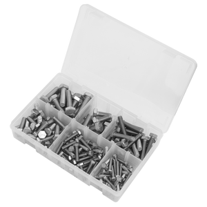 Sealey AB078SS Stainless Steel Setscrew Assortment M5-M10 150pc - additional view 3