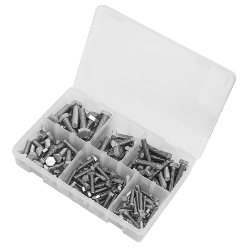 Sealey AB078SS Stainless Steel Setscrew Assortment M5-M10 150pc - additional view 3
