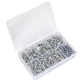 Sealey AB079AR Aluminium Rivet Assortment 335pc