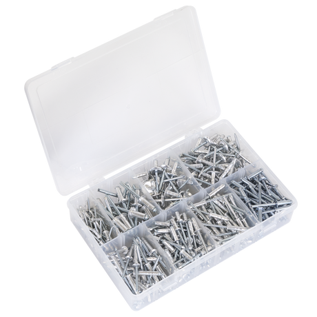 Sealey AB079AR Aluminium Rivet Assortment 335pc