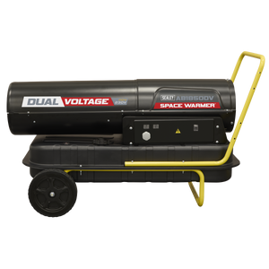Sealey AB1850DV Dual Voltage Space Warmer® Kerosene/Diesel Heater with Wheels 185,000Btu/hr(55kW) - additional view 15