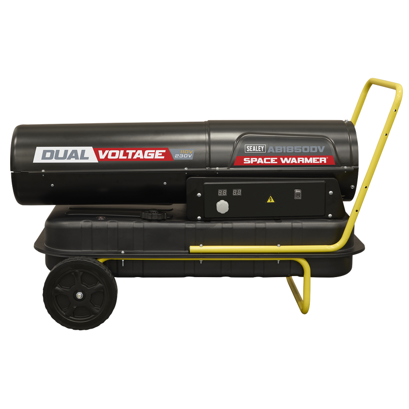 Sealey AB1850DV Dual Voltage Space Warmer® Kerosene/Diesel Heater with Wheels 185,000Btu/hr(55kW) - additional view 15