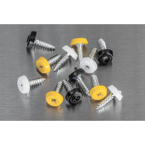 Sealey AB195NP Numberplate Screw Assortment 4.8mm x 18mm 195pc - Plastic Enclosed Head - additional view 7