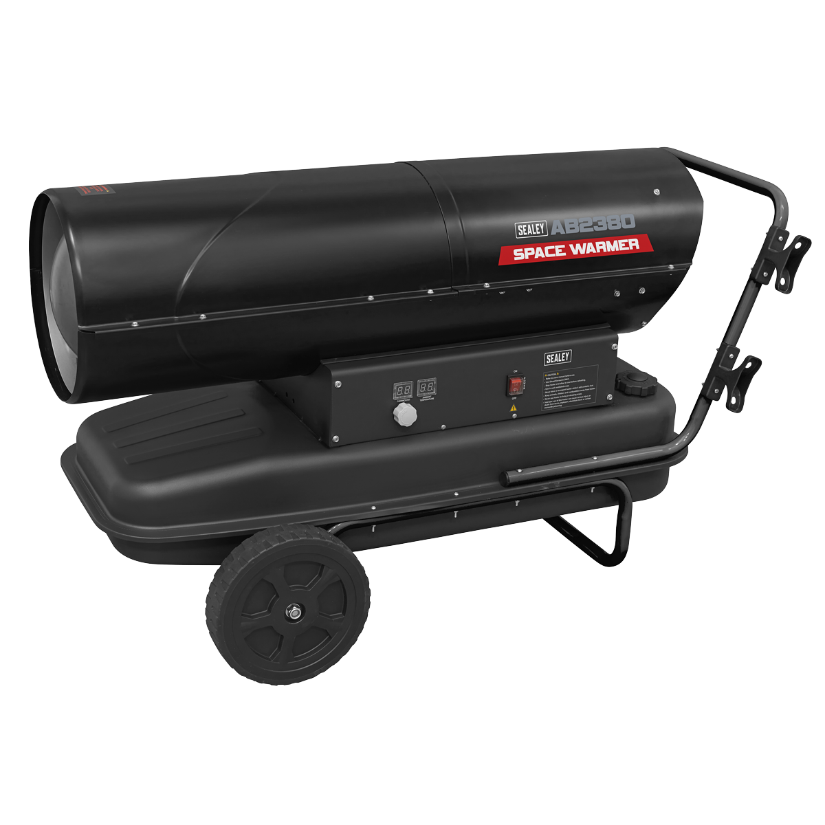Sealey AB2380 Space Warmer® Kerosene/Diesel Heater with Wheels 240,000Btu/hr