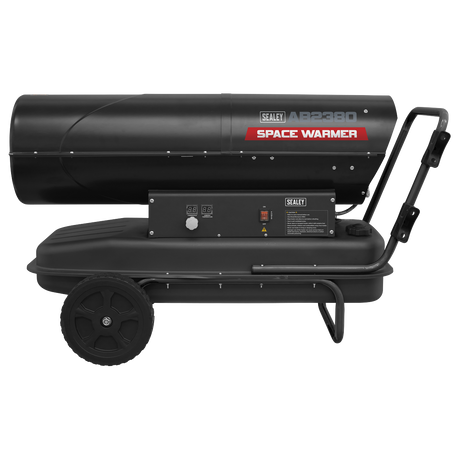 Sealey AB2380 Space Warmer® Kerosene/Diesel Heater with Wheels 240,000Btu/hr - additional view 2