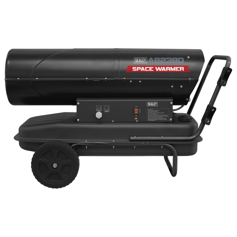 Sealey AB2380 Space Warmer® Kerosene/Diesel Heater with Wheels 240,000Btu/hr - additional view 2
