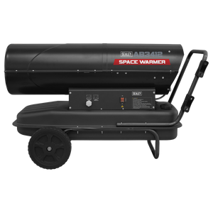 Sealey AB3412 Space Warmer® Kerosene/Diesel Heater with Wheels 340,000Btu/hr - additional view 3
