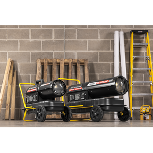 Sealey AB1850DV Dual Voltage Space Warmer® Kerosene/Diesel Heater with Wheels 185,000Btu/hr(55kW) - additional view 11