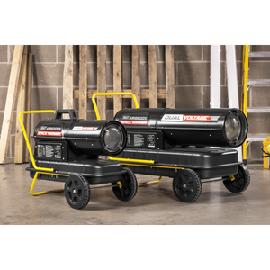 Sealey AB1850DV Dual Voltage Space Warmer® Kerosene/Diesel Heater with Wheels 185,000Btu/hr(55kW) - additional view 12